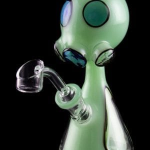 The ""Pulse"" Heady Gas Mask Dab Rig