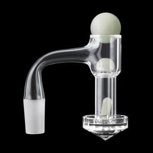 The Stash Shack Full Weld Diamond Bottom Quartz Slurper Banger Set