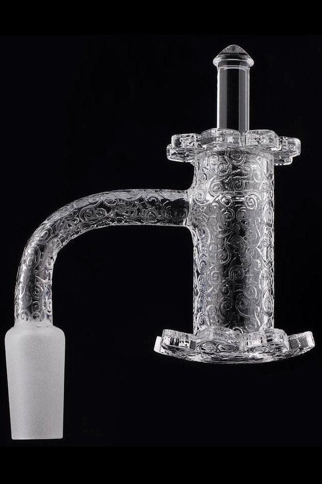 The Stash Shack Lotus Etched Quartz Blender Banger Set