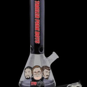 Trailer Park Boys ""The Boys"" Black Beaker Bong with Ice Pinch