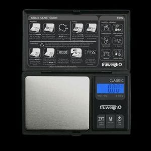 Truweigh Classic Digital Mini Scale - 100g x 0.01g