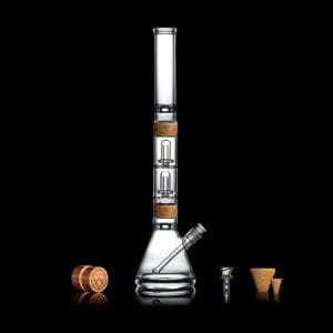 VITAE Glass Alpha + Dual UFO Perc Bong