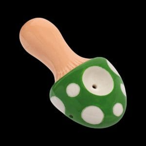 Wacky Bowlz Mushroom Ceramic Pipe