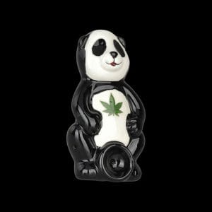 Wacky Bowlz Panda Ceramic Hand Pipe