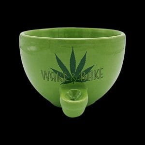 Wake & Bake Ceramic Cereal Bowl Pipe