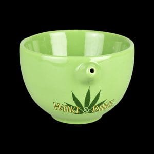 Wake and Bake Ceramic Bowl Pipe