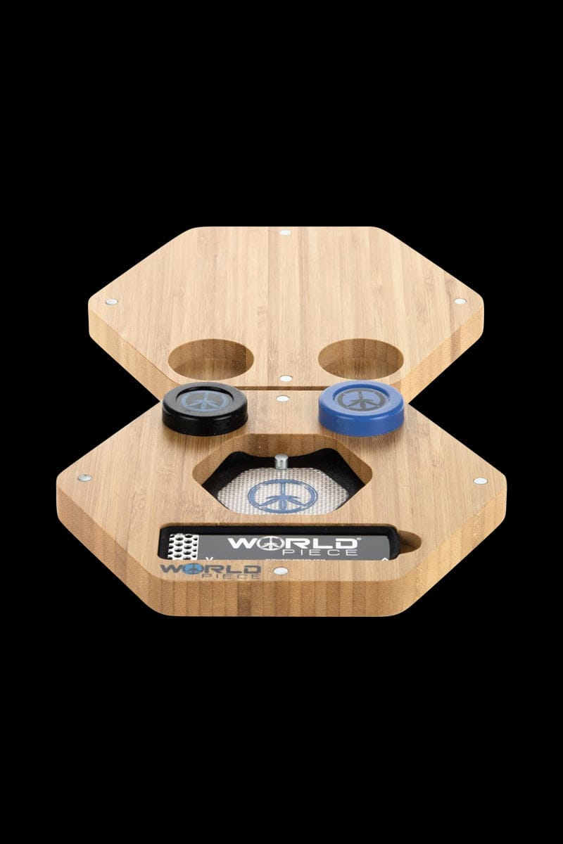 World Piece Mini Oil Bamboo Tray