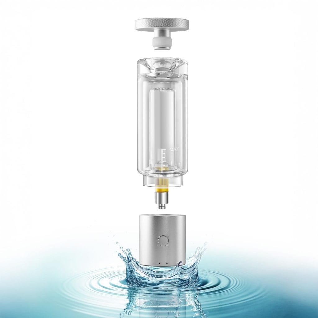 Carti9 510 Vape Cart Liquid Filtration Vaporizer - Silver