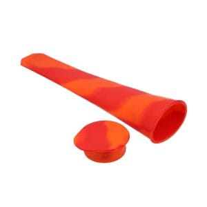 Silicone Ice Pop Mold with Lid 8" - Red