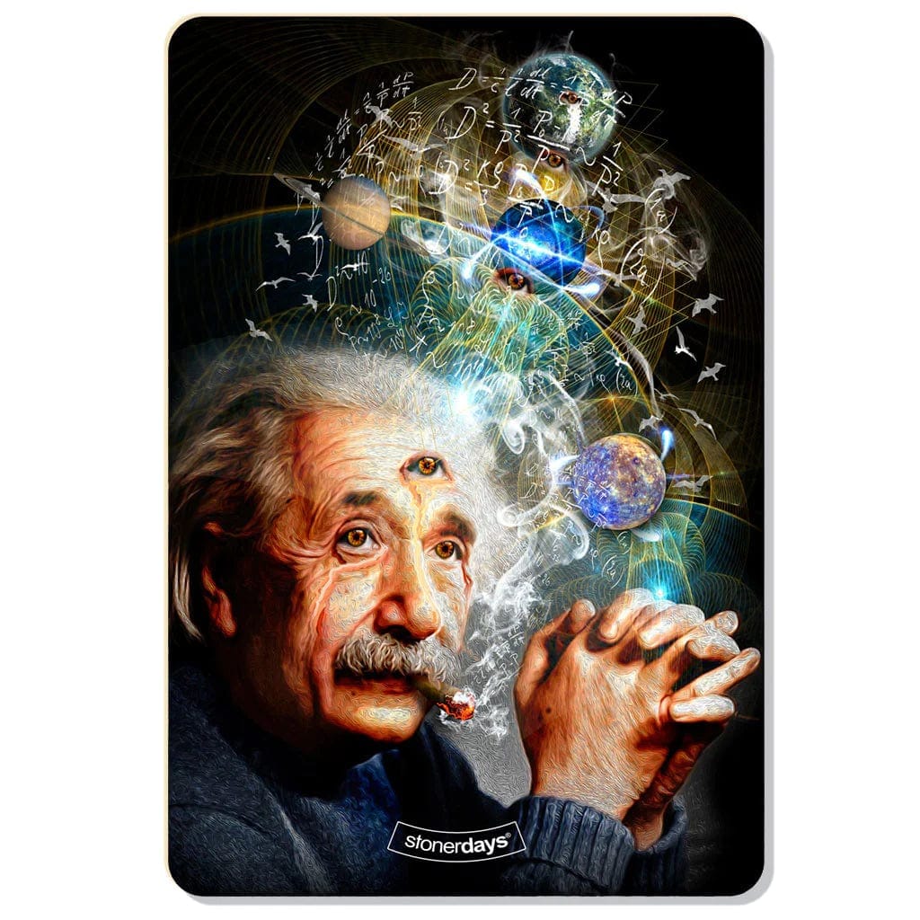 Stonerdays Rectangular Dab Mats - Einstein 3rd Eye