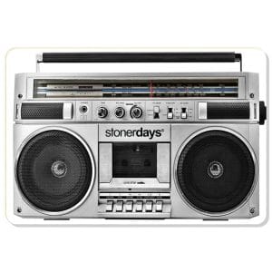 Stonerdays Rectangular Dab Mats - Ghetto Blaster