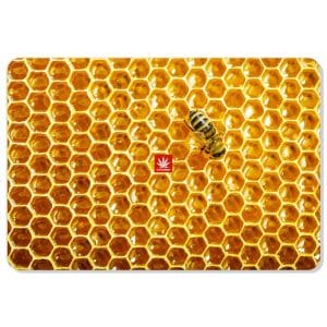 Stonerdays Rectangular Dab Mats - Honeycomb