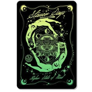 Stonerdays Rectangular Dab Mats - Mandala 222