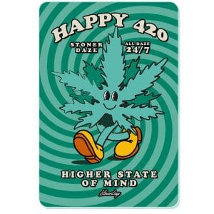 Stonerdays Rectangular Dab Mats - Open Mind