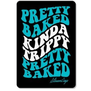 Stonerdays Rectangular Dab Mats - Pretty Baked Drip