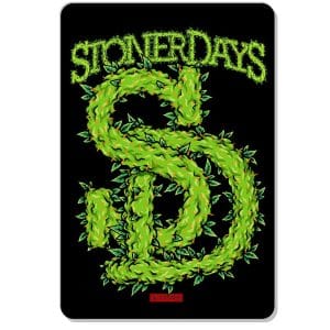 Stonerdays Rectangular Dab Mats - SD Leafy Logo