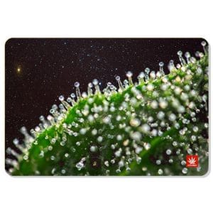 Stonerdays Rectangular Dab Mats - Trichomes in Space