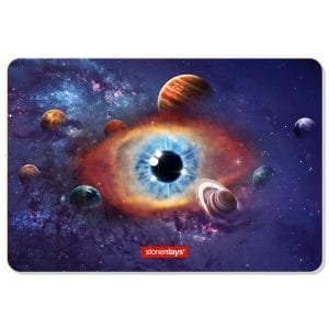 Stonerdays Rectangular Dab Mats - Universe Eye