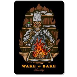 Stonerdays Rectangular Dab Mats - Wake N Bake