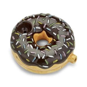 Chocolate Donut Hand Pipe