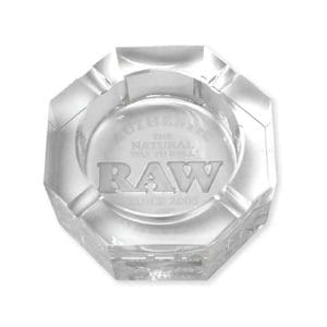 RAW Crystal Glass Ashtray