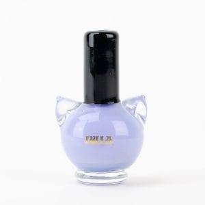Saki Bomb Kitty Purple Nail Polish Dry Pipe