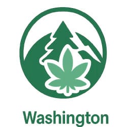 Washington state cannabis logo design