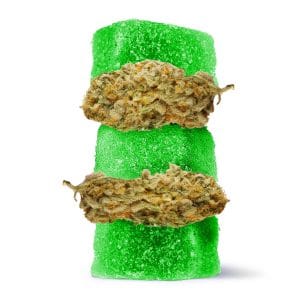 100mg Delta 8 + Live Resin Gummies - Jack Herer - Sativa (3,000mg)