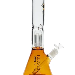 12" Mansion Tree Perc Water Pipe by Diamond Glass