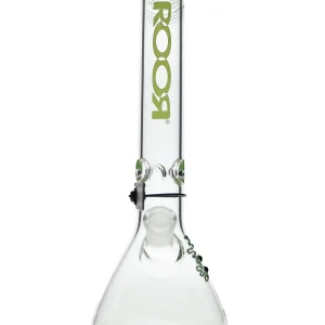 14" ROOR Green 45x5mm Beaker Bong