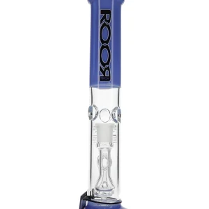 14" ROOR Tech Fixed Straight Milky Blue Water Pipe