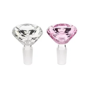 14mm Male Diamond Glass Bowl