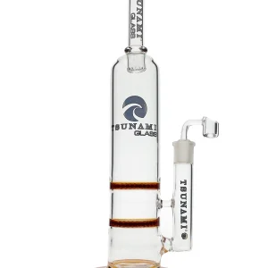 15" Tsunami Concentrate Rig Double Honeycomb Water Pipe