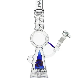 18" Tsunami Sprinkler Donut Perc Water Pipe