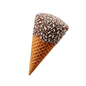 20mg Coconut Flakes + Milk Chocolate Waffle Cones - Delta 9 - Chill Plus (240mg)