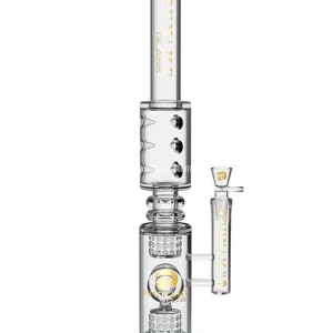 22" Tsunami Double Drum Donut Tube Water Pipe