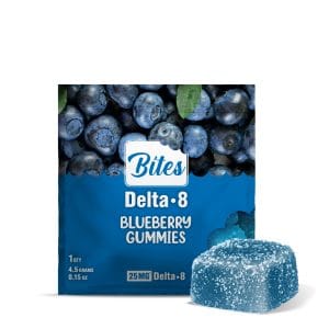 25mg Delta 8 Gummy Pouch - Bites