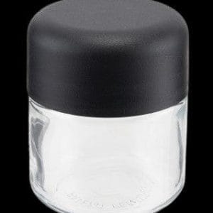 3oz Child Resistant Glass Jar and Cap 160ct Bulk