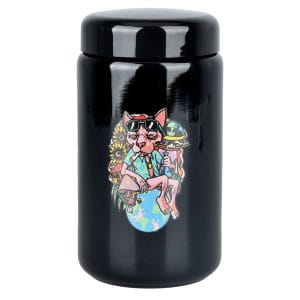 420 Jars UV Screw Top | Chill Cat - Extra Large | 1 Ounce