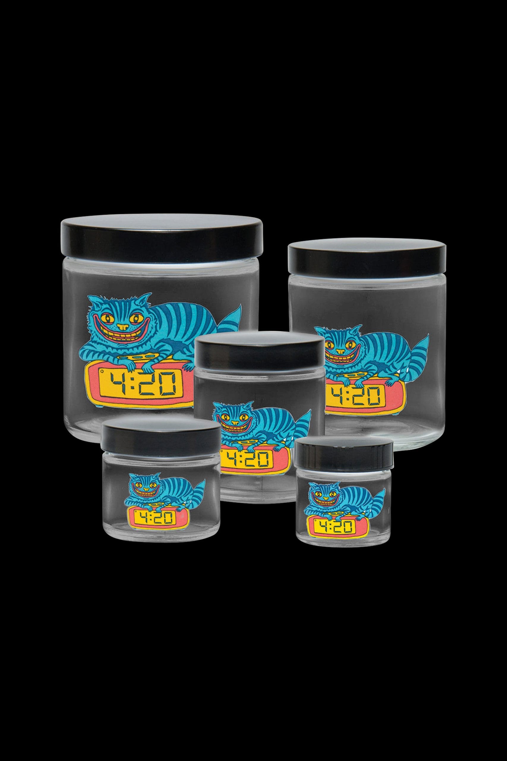 420 Science Clear Screw Top Jar x Killer Acid - 420 Cat