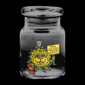 420 Science ""The Good Weed"" Glass Jar