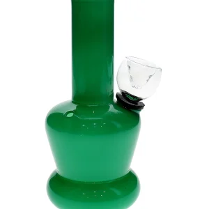 5" Clear Pattern Single Globe Mini Water Pipe