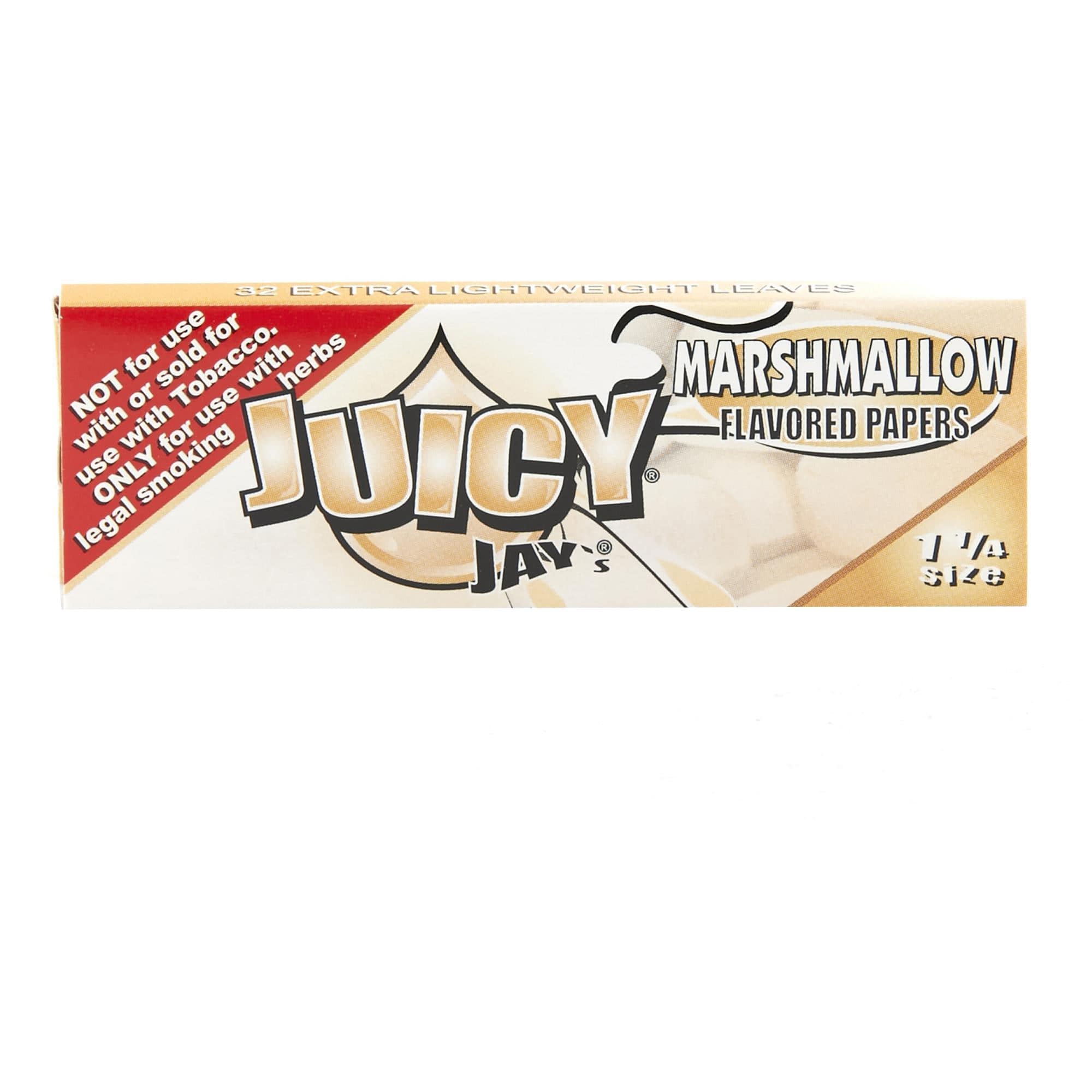 5 Pack Juicy Jay-Rolling 1 1/4 Papers - Marshmallow