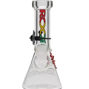 6" ROOR Rasta 26x4mm Beaker Bong