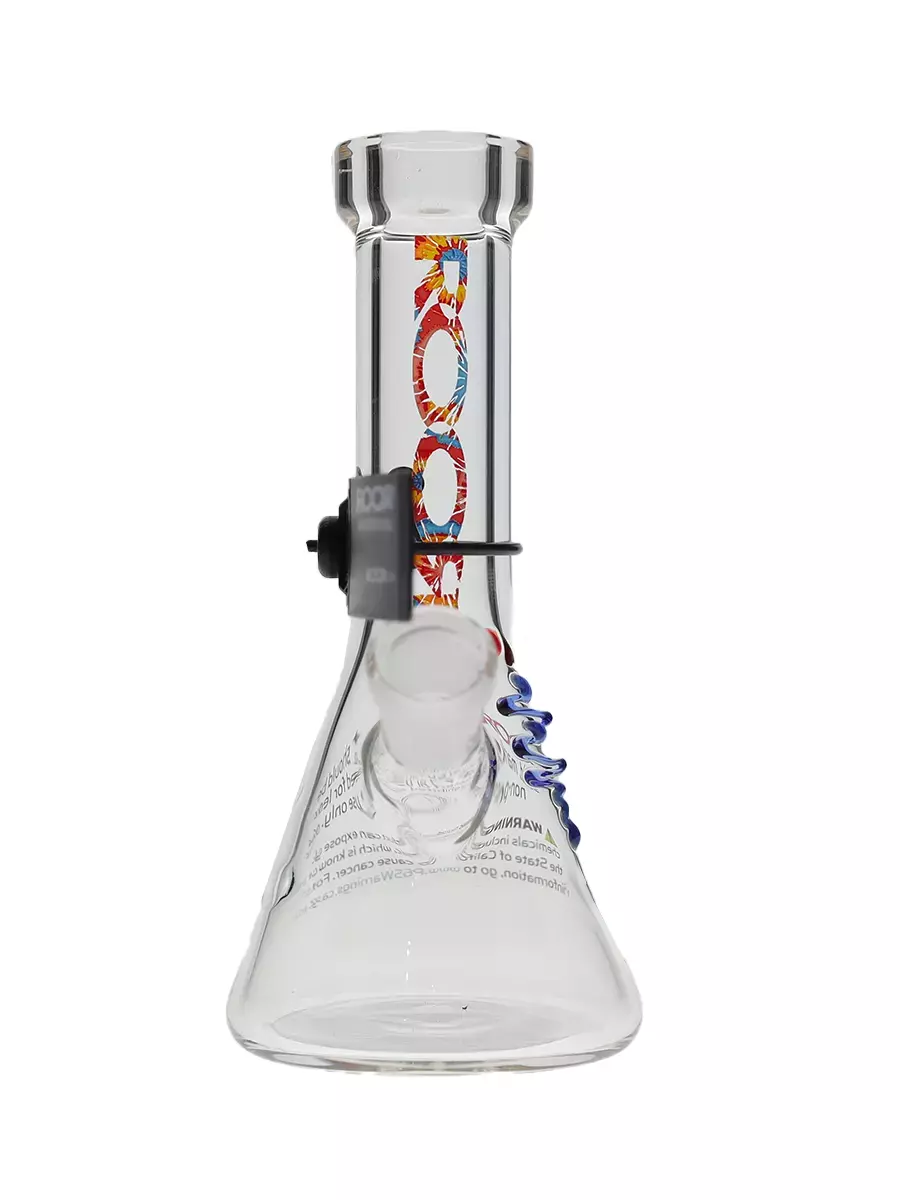 6" ROOR Tie-Dye 26x4mm Beaker Bong