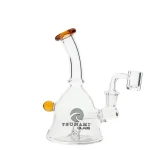 6" Tsunami Concentrate Rig Mini Bell Water Pipe