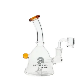 6" Tsunami Concentrate Rig Mini Bell Water Pipe