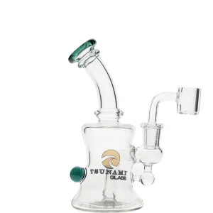 6" Tsunami Concentrate Rig Mini Micro Water Pipe
