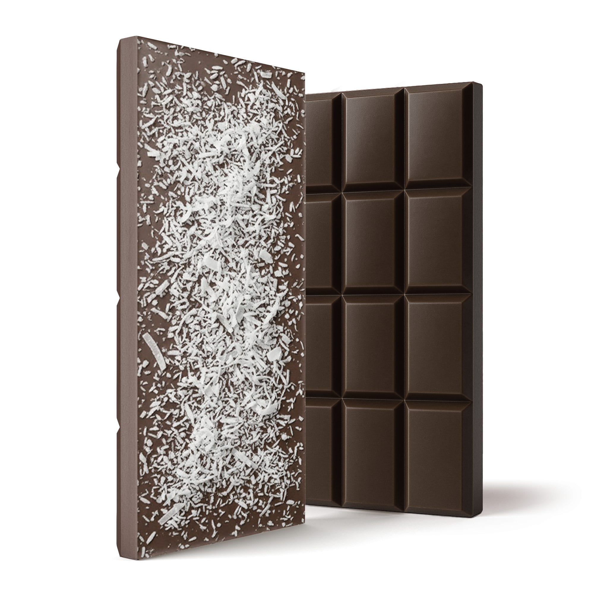 600mg Dark Chocolate & Coconut Flakes Bar - Delta 8 - Chill Plus