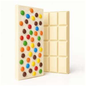 600mg White Chocolate & Candies Bar - Delta 8